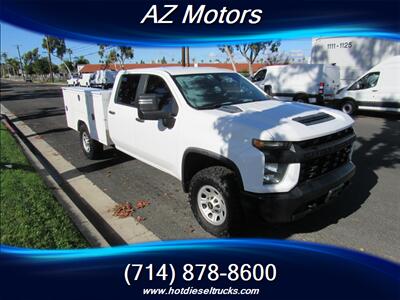 2021 Chevrolet Silverado 3500HD C&C UTILITY BED  4X4 DIESEL   - Photo 3 - Orange, CA 92867