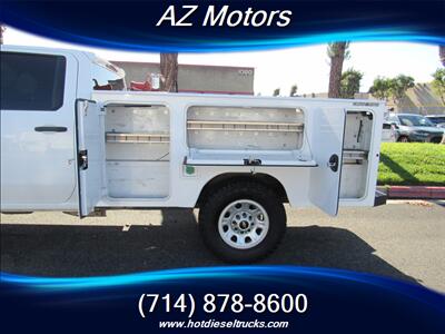 2021 Chevrolet Silverado 3500HD C&C UTILITY BED  4X4 DIESEL   - Photo 13 - Orange, CA 92867