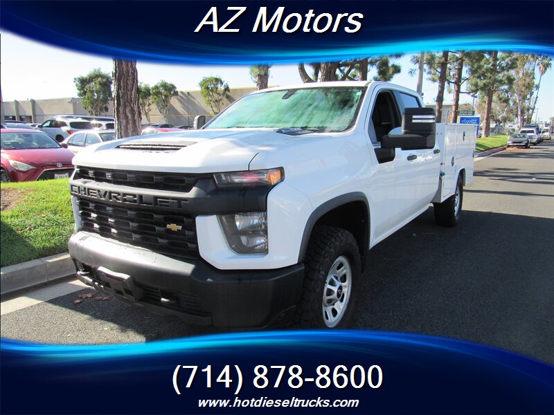 2021 Chevrolet Silverado 3500HD C&C UTILITY BED  4X4 DIESEL  