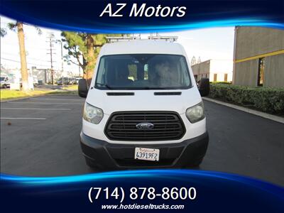 2017 Ford Transit cargo van T350 MED ROOF 148 WB   - Photo 2 - Orange, CA 92867
