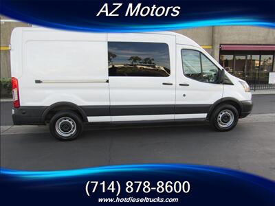 2017 Ford Transit cargo van T350 MED ROOF 148 WB   - Photo 4 - Orange, CA 92867