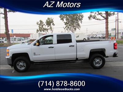 2018 Chevrolet Silverado 2500HD W/T crew cab 4x4 diesel S/B   - Photo 10 - Orange, CA 92867
