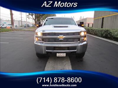 2018 Chevrolet Silverado 2500HD W/T crew cab 4x4 diesel S/B   - Photo 2 - Orange, CA 92867