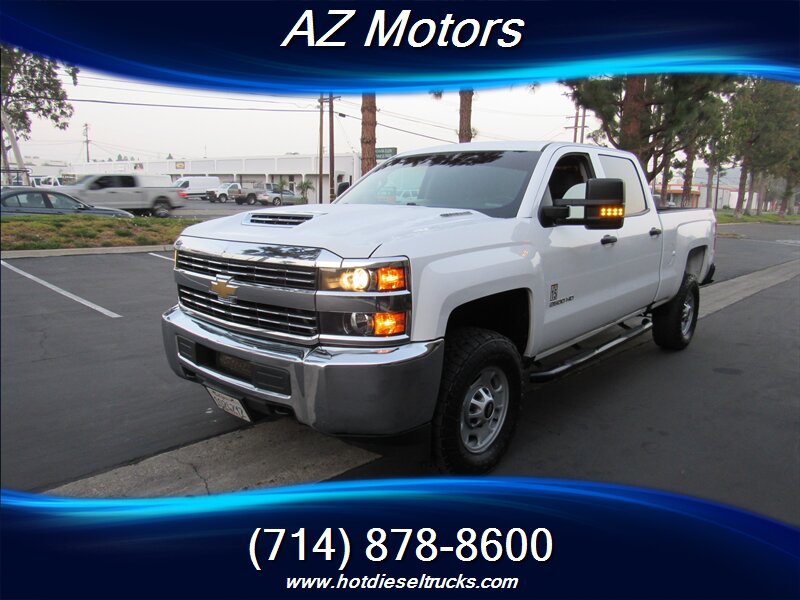 2018 Chevrolet Silverado 2500HD W/T crew cab 4x4 diesel S/B  