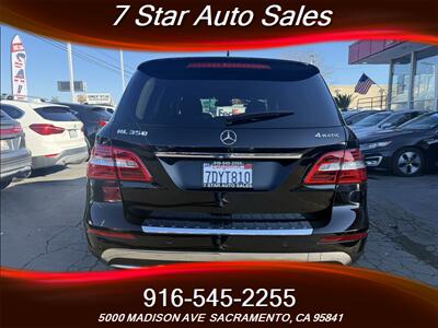 2013 Mercedes-Benz ML 350 4MATIC   - Photo 5 - Sacramento, CA 95841