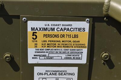 2025 Lowe 1652MT Olympic Jon 30HP - Photo 17 - Heber City, UT 84032