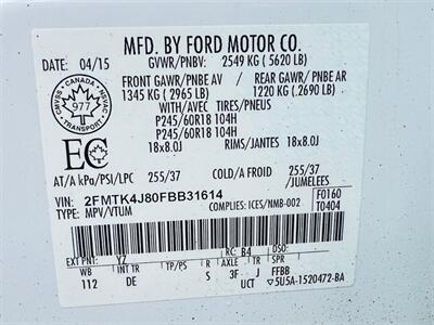 2015 Ford Edge SEL   - Photo 28 - Saskatoon, SK S7L 1B2