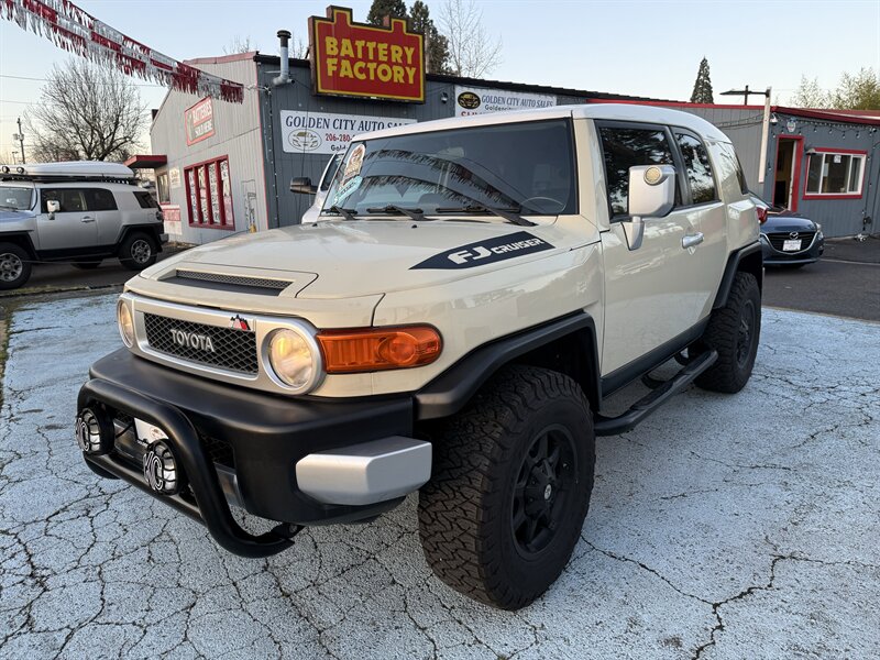 2008 Toyota FJ Cruiser 4WD TWO OWNERS RR DIFF LOCK ACTUATOR NICE COLOR  EASY FINANCING GREAT SHAPE RUST FREE