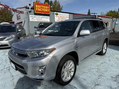 2012 Toyota Highlander Hybrid AWD 105K EASY FINANCING CLEAN TITLE  GAS SAVER THIRD ROW SEATS GREAT CONDITION SUV