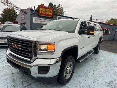 2016 GMC Sierra 2500 EASY FINANCING RUST FREE LONG BED 8FT CLEAN TITLE  4WD ONE OWNER CLEAN TITLE Truck