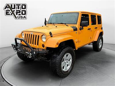 2012 Jeep Wrangler Unlimited Sahara SUV