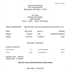 2018 RAM Ram 1500 4x4 Hemi - Photo 6 - Albuquerque, NM 87107