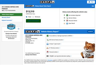 2013 Subaru Impreza WRX Premium   - Photo 2 - Albuquerque, NM 87107