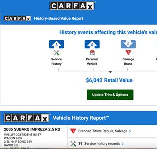 2005 Subaru Impreza 2.5 RS   - Photo 2 - Albuquerque, NM 87107