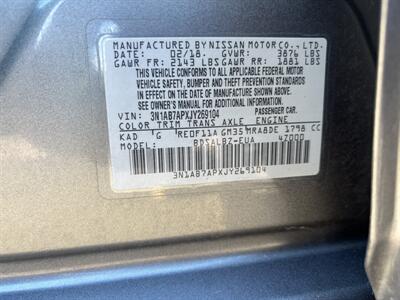 2018 Nissan Sentra S   - Photo 9 - Santa Fe, NM 87505