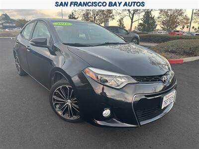 2016 Toyota Corolla S Sedan