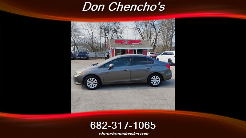 2012 Honda Civic LX   - Photo 1 - Cleburne, TX 76033