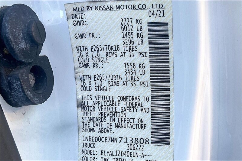 2021 Nissan Frontier SV - Photo 34 - Ponce, AL 00717