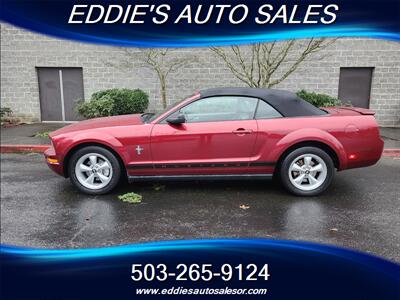 2007 Ford Mustang V6 Premium Convertible