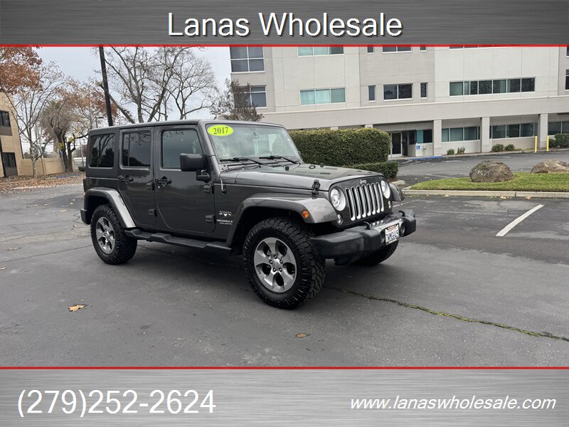 2017 Jeep Wrangler Unlimited Sahara 4WD 82k low miles  