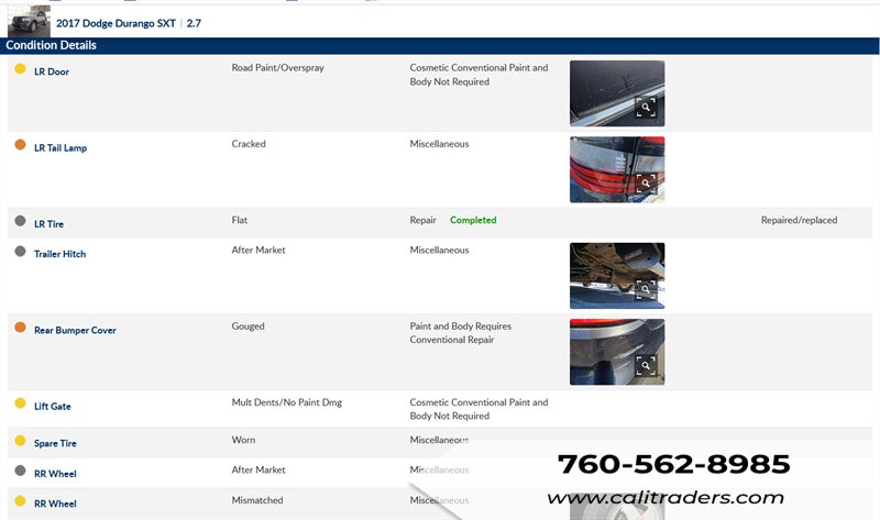 2017 Dodge Durango SXT   - Photo 1 - San Diego, CA 92154