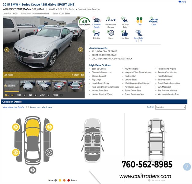 2015 BMW 4 Series 428i xDrive   - Photo 1 - San Diego, CA 92154