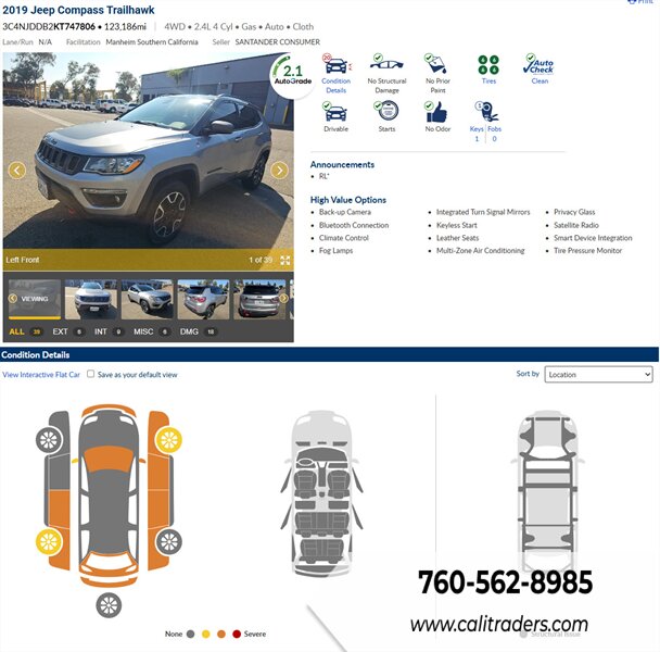 2019 Jeep Compass Trailhawk  