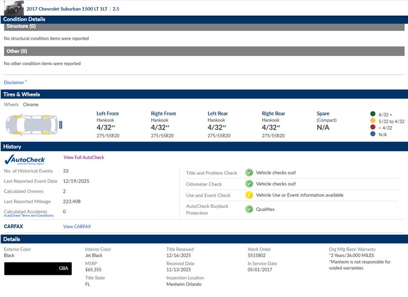 2017 Chevrolet Suburban LT - Photo 4 - San Diego, CA 92154