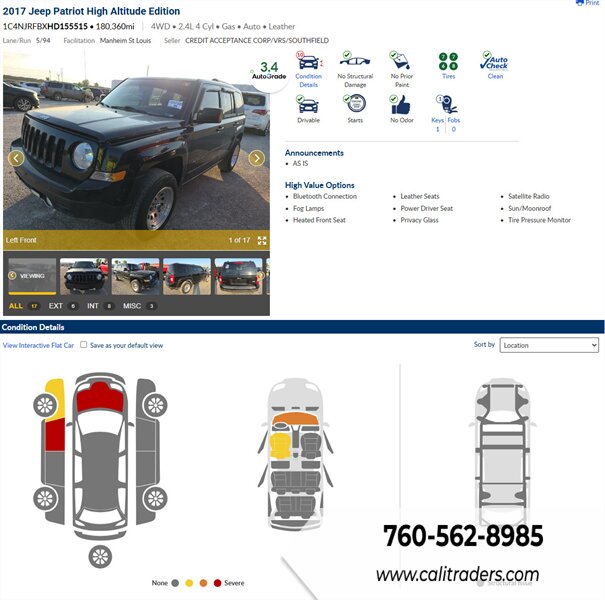 2017 Jeep Patriot Latitude   - Photo 1 - San Diego, CA 92154