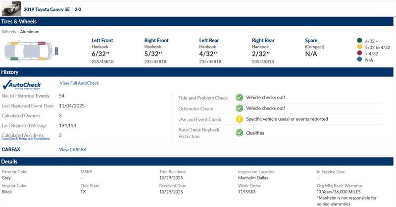 2019 Toyota Camry L - Photo 6 - San Diego, CA 92154