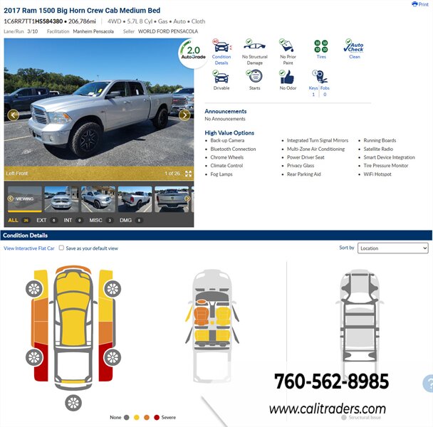 2017 RAM 1500 SLT   - Photo 1 - San Diego, CA 92154