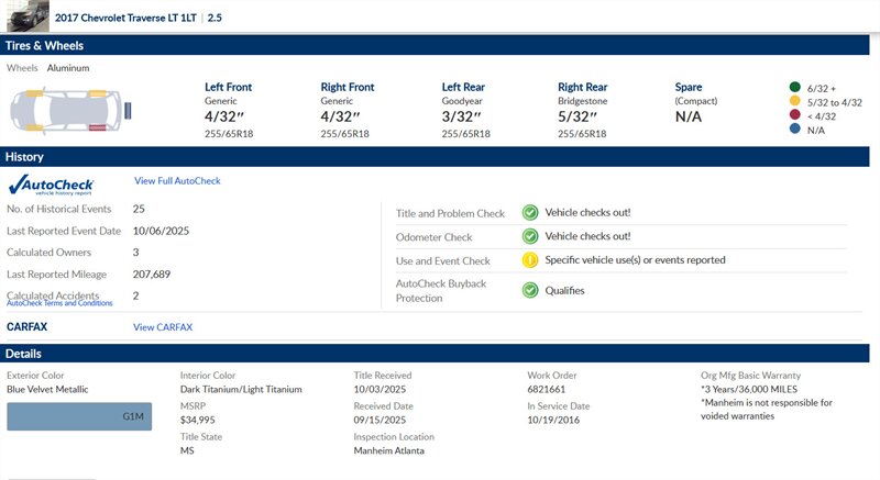 2017 Chevrolet Traverse LT - Photo 6 - San Diego, CA 92154