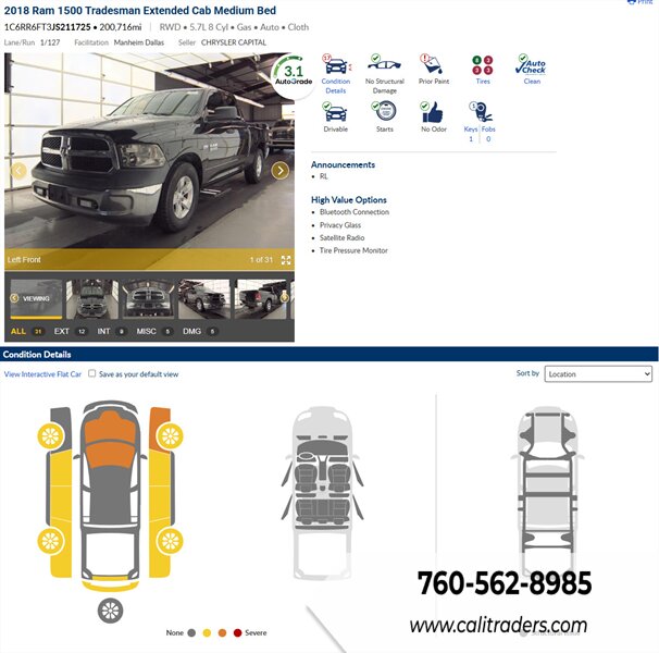 2018 RAM 1500 Tradesman   - Photo 1 - San Diego, CA 92154