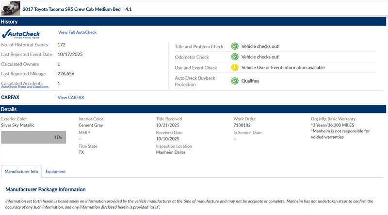 2017 Toyota Tacoma SR5 V6 - Photo 5 - San Diego, CA 92154