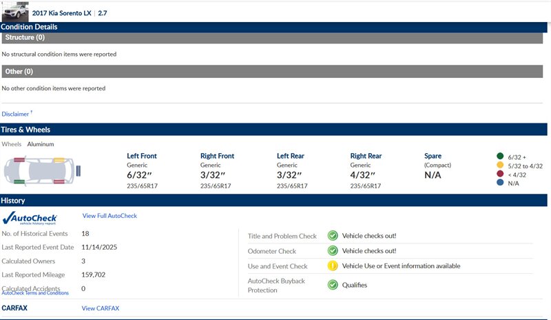 2017 Kia Sorento LX V6 - Photo 6 - San Diego, CA 92154