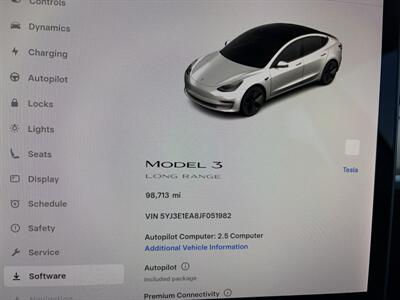 2018 Tesla Model 3 Long Range  With Leather, Navigation & Back Up Camera - Photo 20 - Irvine, CA 92614