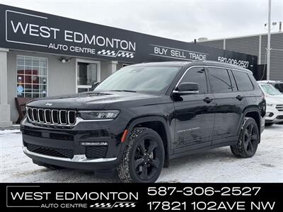 2022 Jeep Grand Cherokee L Limited *ONE OWNER, NO ACCIDENTS*   - Photo 1 - Edmonton, AB T5S 1R1