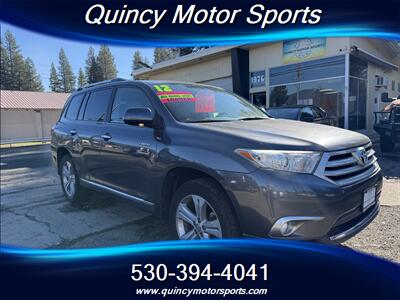 2012 Toyota Highlander Limited   - Photo 1 - Quincy, CA 95971