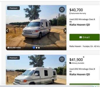 2002 Winnebago Rialta camper van - Photo 19 - Brea, CA 92822