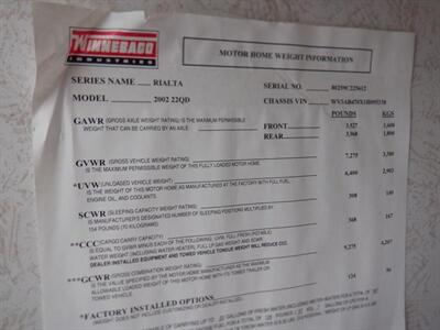 2002 Winnebago Rialta camper van - Photo 41 - Brea, CA 92822