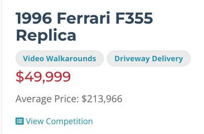 1996 Ferrari F355 Replica   - Photo 43 - Brea, CA 92822