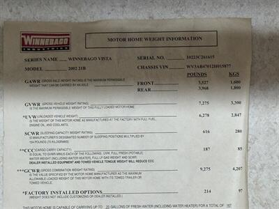 2002 Winnebago VISTA 21B Rialta - Photo 66 - Brea, CA 92822