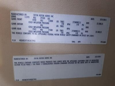 2011 Tiffin ALLEGRO BUS   - Photo 71 - Brea, CA 92822