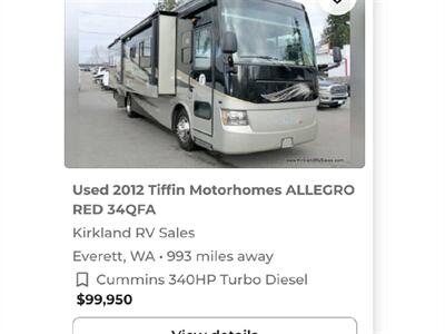 2011 Tiffin ALLEGRO BUS   - Photo 30 - Brea, CA 92822