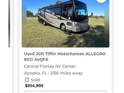 2011 Tiffin ALLEGRO BUS   - Photo 11 - Brea, CA 92822