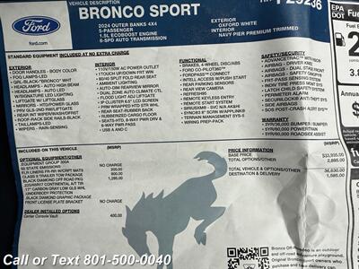 2024 Ford Bronco Sport Outer Banks - Photo 9 - North Salt Lake, UT 84010