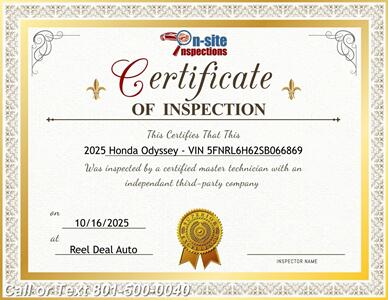 2025 Honda Odyssey EX-L   - Photo 2 - North Salt Lake, UT 84010