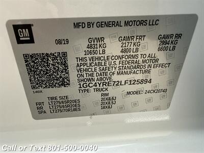 2020 Chevrolet Silverado 2500 High Country   - Photo 29 - North Salt Lake, UT 84010