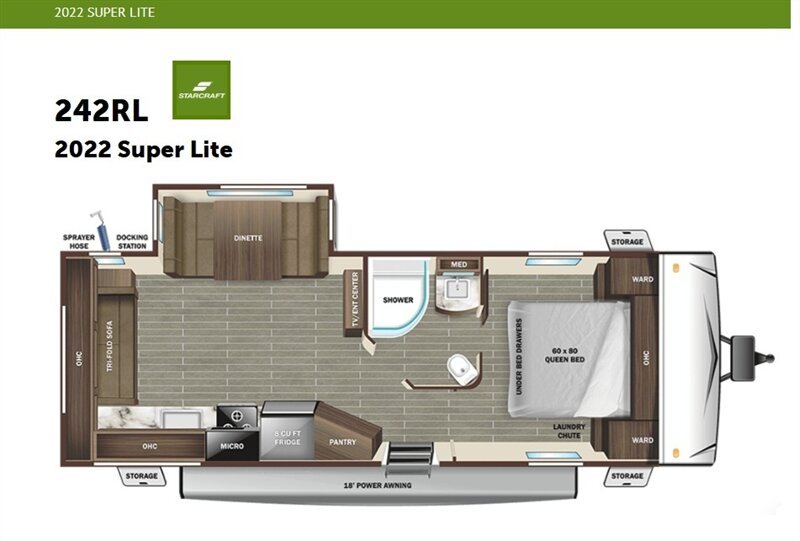 2022 STARCRAFT SUPER LITE 242RL  242RL