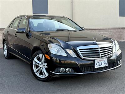 2011 Mercedes-Benz E 350 Luxury 4MATIC Sedan